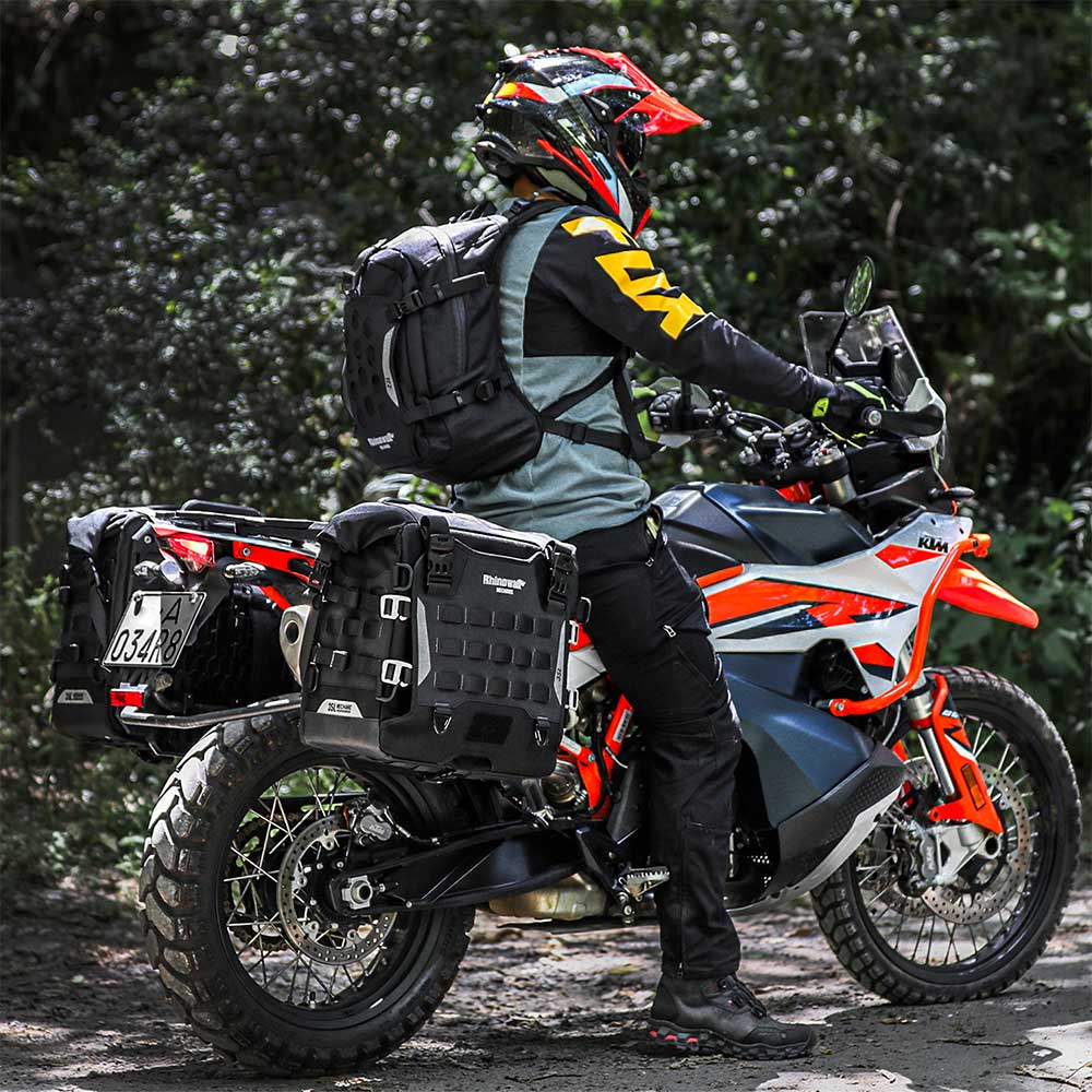 Rhinowalk 35L + 35L Quick Release Yan Çanta Seti - MJX2004 - Görsel 5