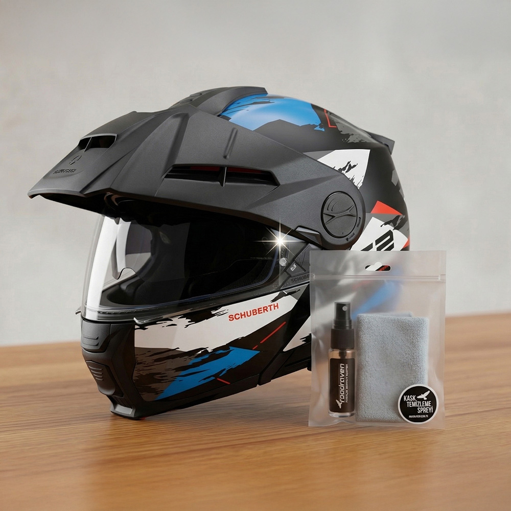 Seyahat Boy Kask Temizleme Kiti - Görsel 3